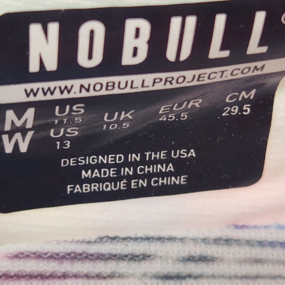 NOBULL Shoes Mens Size 11.5 Women 13 All Pride Running Trainers LGBTQIA+ - Picture 10 of 10